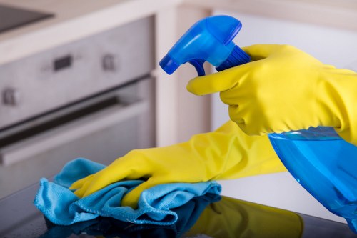 Turnover cleaning tasks for East London short-let property