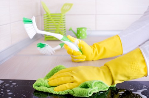 Commercial carpet cleaning for offices and studios in E8