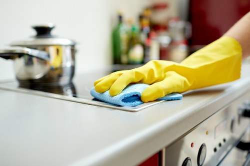 Detailed kitchen and bathroom cleaning in E8